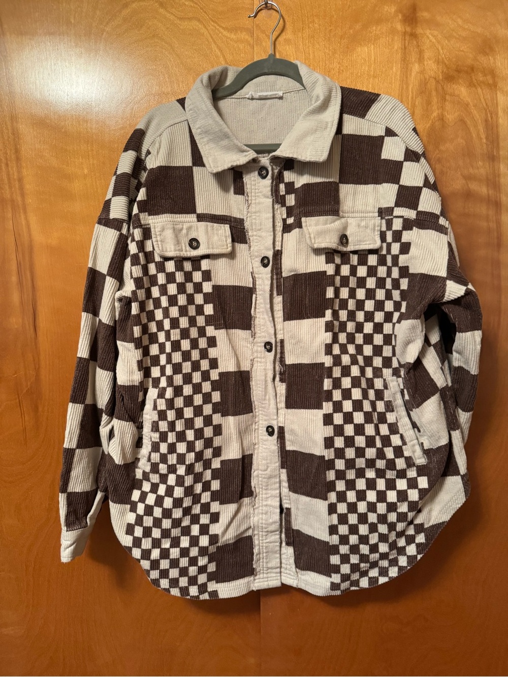 Talulah Checkered Button Down
